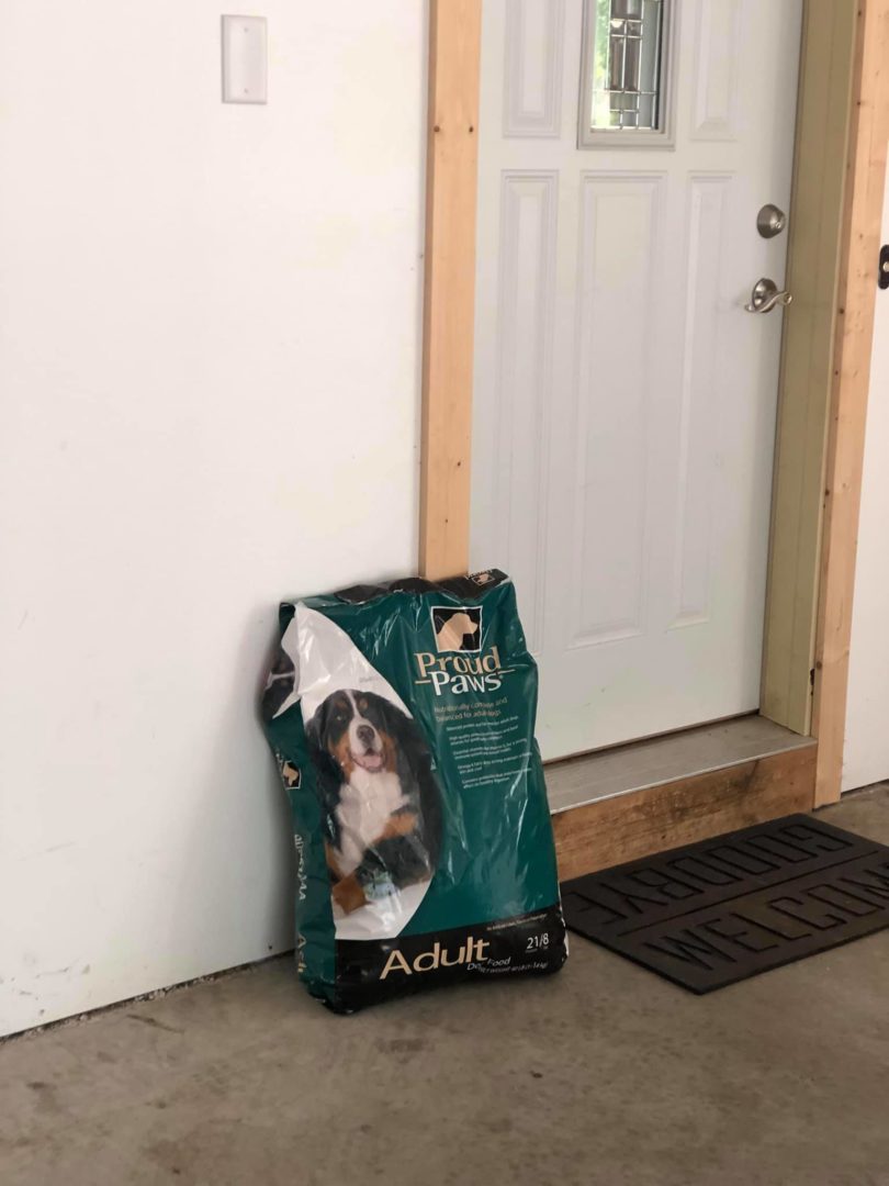 Proud Paws dog food at your door